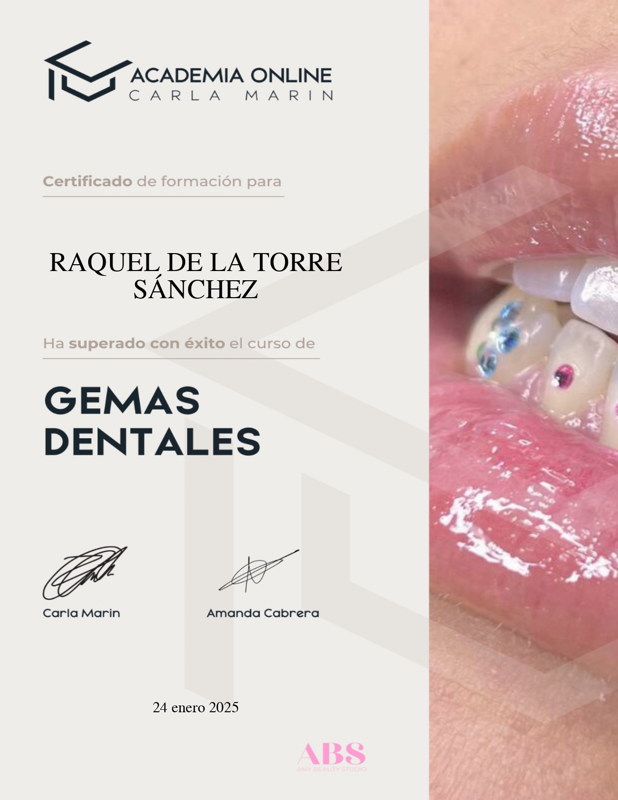 diploma-gemas-dentales-esencia-estetica-montilla