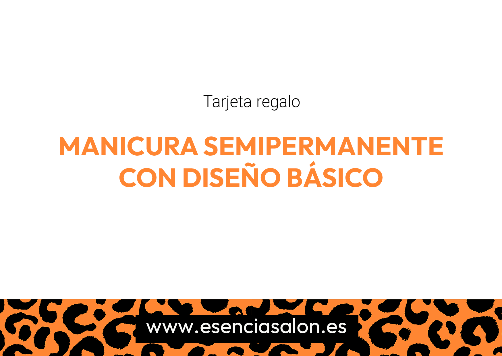 MANICURA SEMIPERMANENTE CON DISEÑO BÁSICO